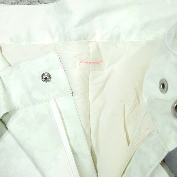 Free People Movement Bunny Slope Printed Ski Pants Medium Mountain Mist Green - Picture 7 of 13